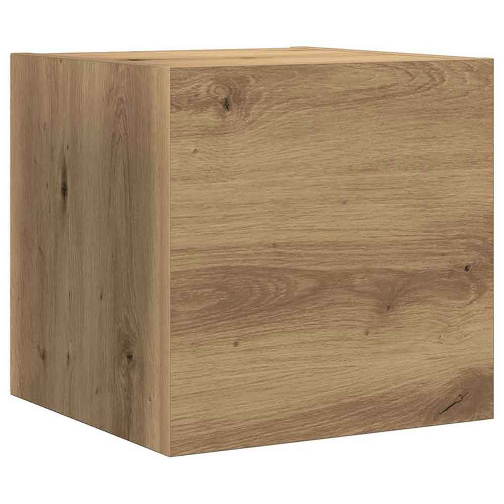 Beaverton 120cm Wooden 6 Piece Entertainment Unit In Artisan Oak