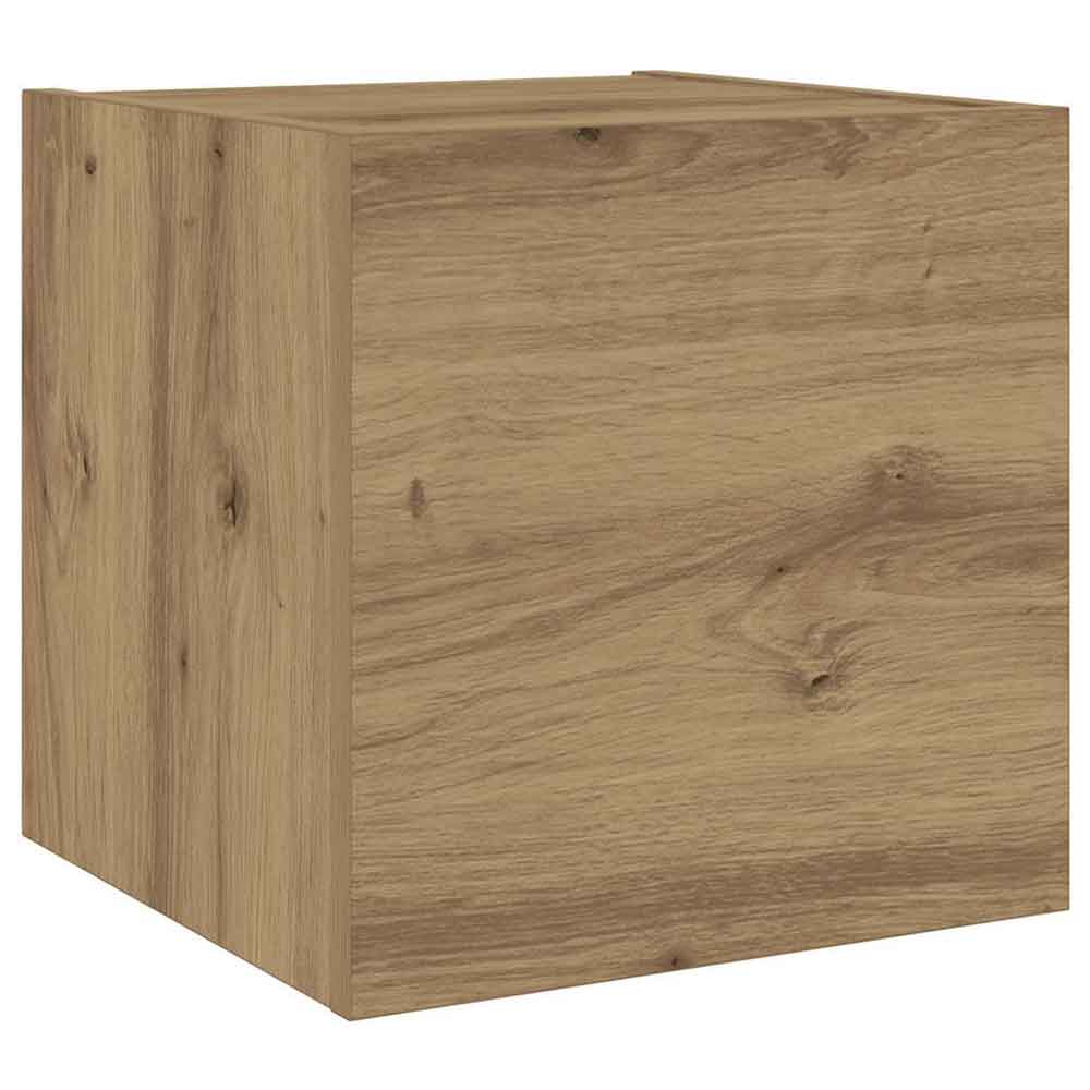 Beaverton 160cm Wooden 6 Piece Entertainment Unit In Artisan Oak