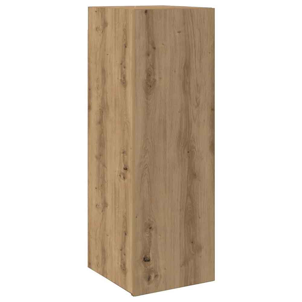 Beaverton 80cm Wooden 3 Piece Entertainment Unit In Artisan Oak