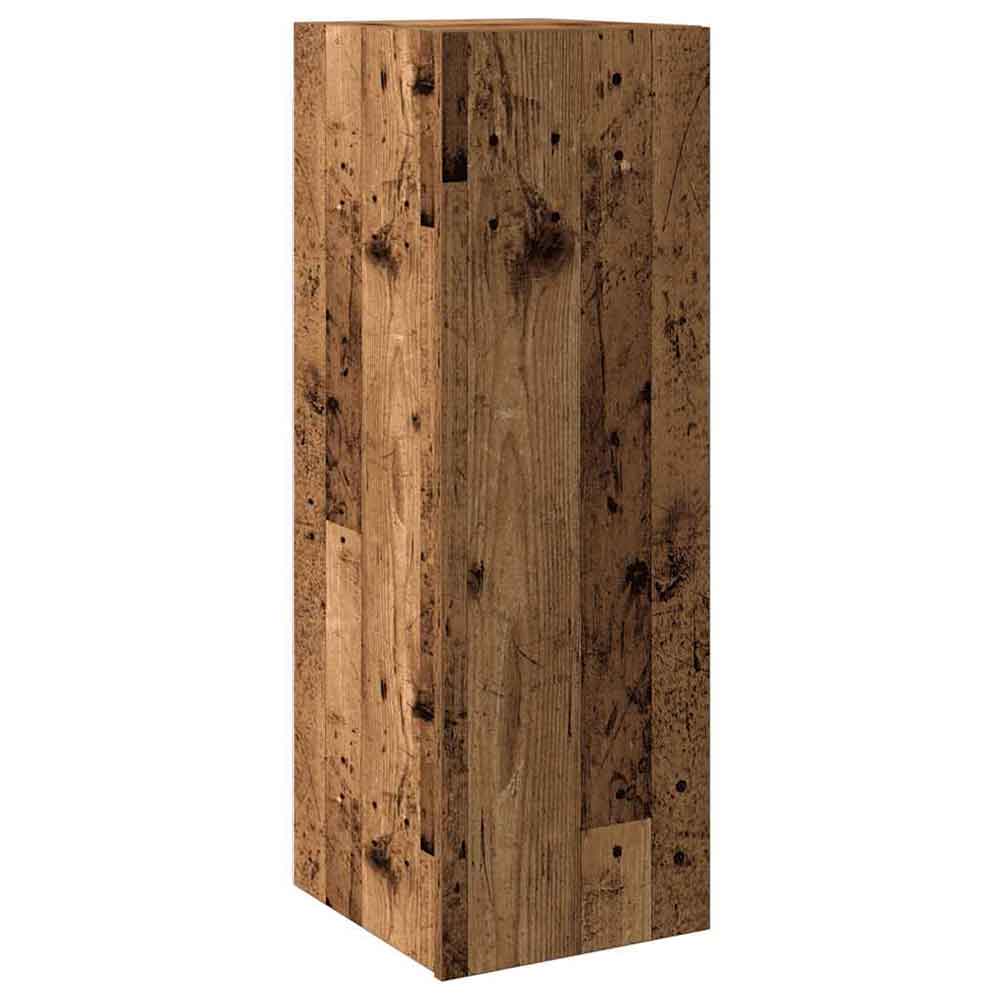 Beaverton 80cm Wooden 3 Piece Entertainment Unit In Brown