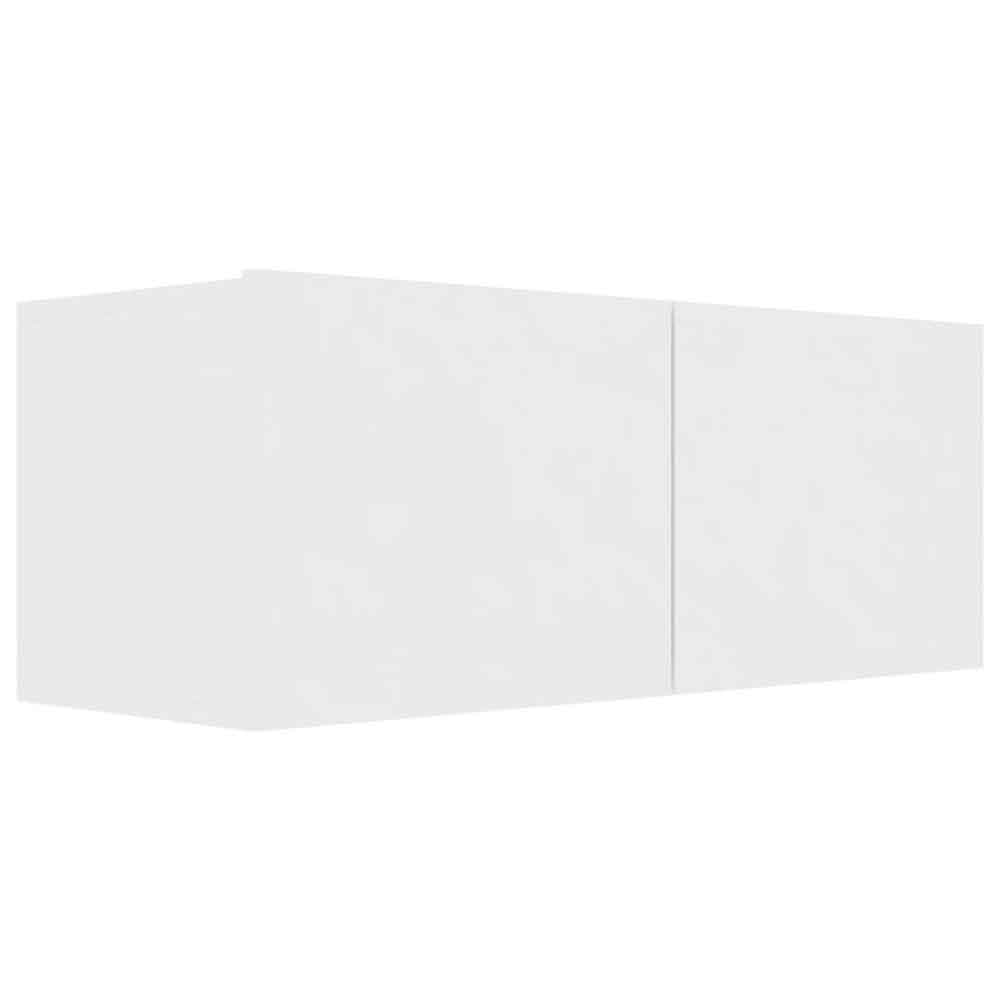 Beaverton 80cm Wooden 3 Piece Entertainment Unit In White