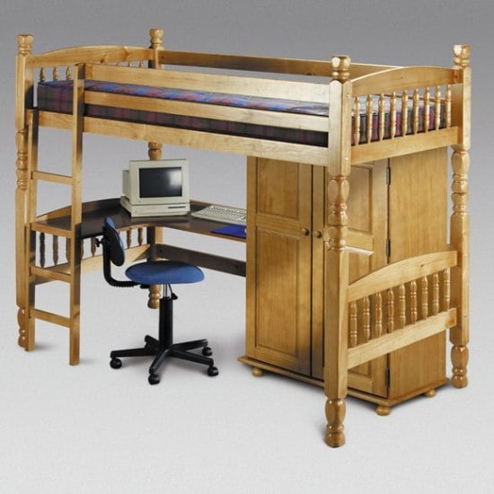 bed bunk kids solid wood pine - Shop 4 Furniture, Add A Little Fun With Funky Furniture In Your Home