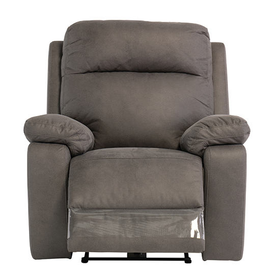 Bedelia Fabric Electric Recliner Armchair With USB In Grey_1