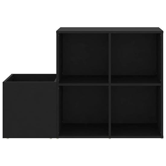 Bedros Wooden Hallway Shoe Storage In Black Furniture in Fashion
