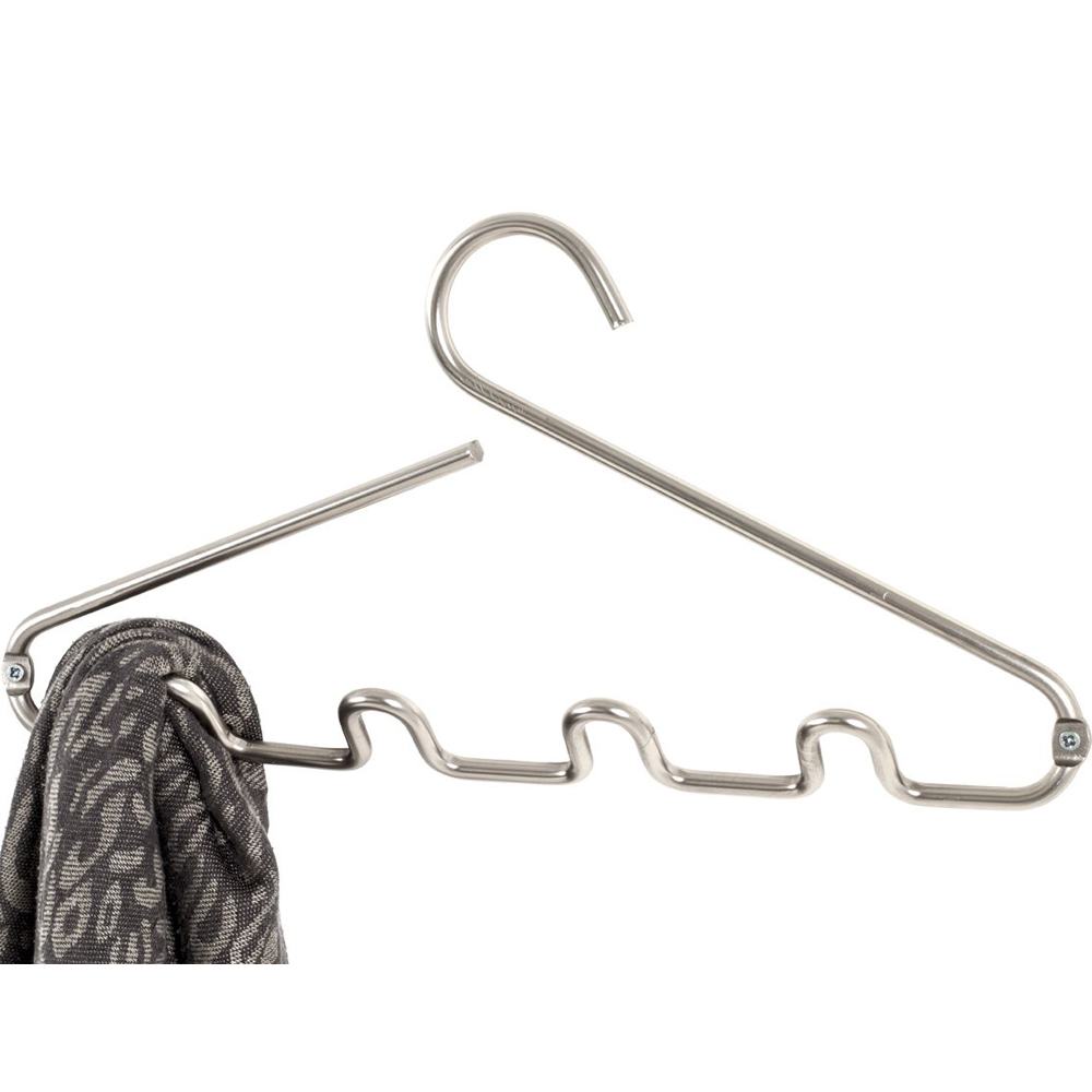 Belfast Metal Wall Coat Hanger In Chrome