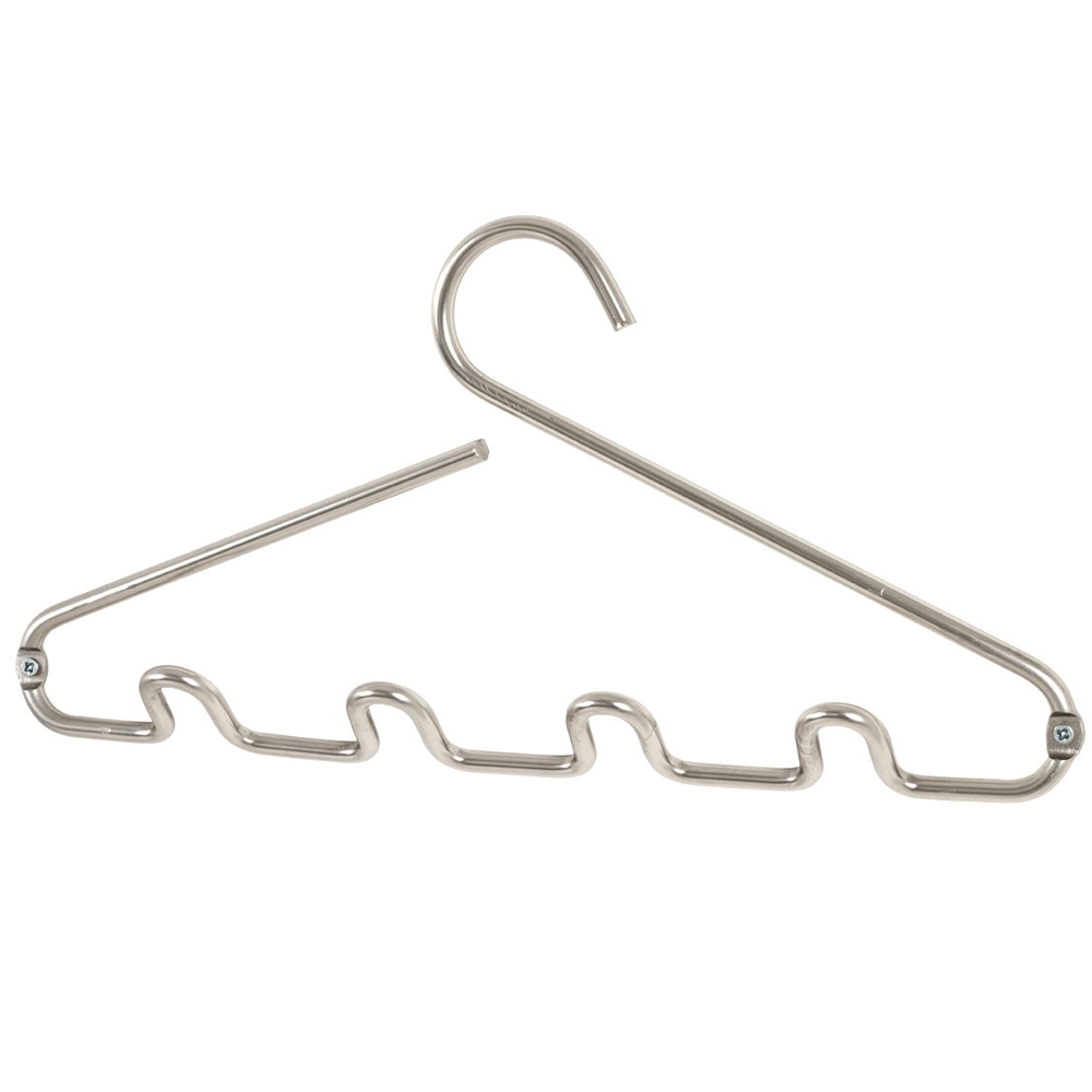 Belfast Metal Wall Coat Hanger In Chrome