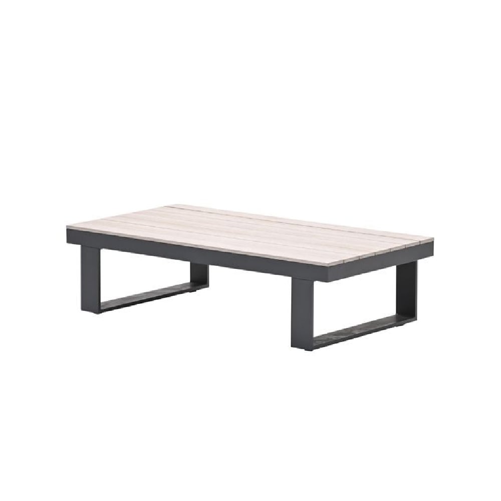 Belgrade Aluminium Corner Garden Lounge Set In Desert Sand