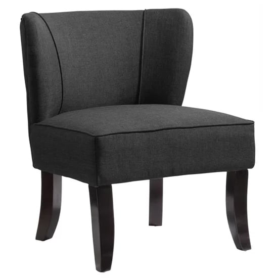 Read more about Belicia fabric bedroom chair in grey