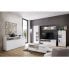Belina Narrow Highboard In White With High Gloss And LED_4