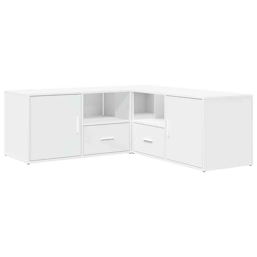 Belleville Large Wooden Sideboard TV Stand In White