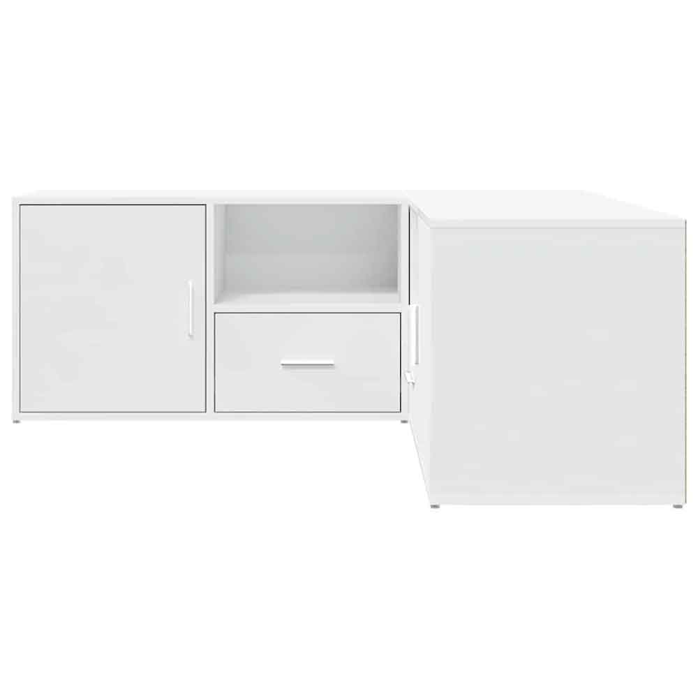 Belleville Large Wooden Sideboard TV Stand In White