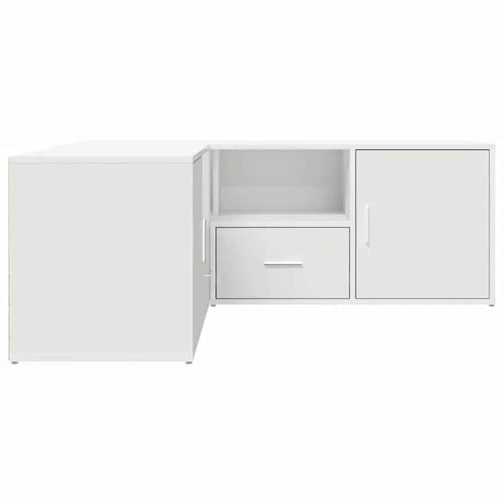 Belleville Large Wooden Sideboard TV Stand In White