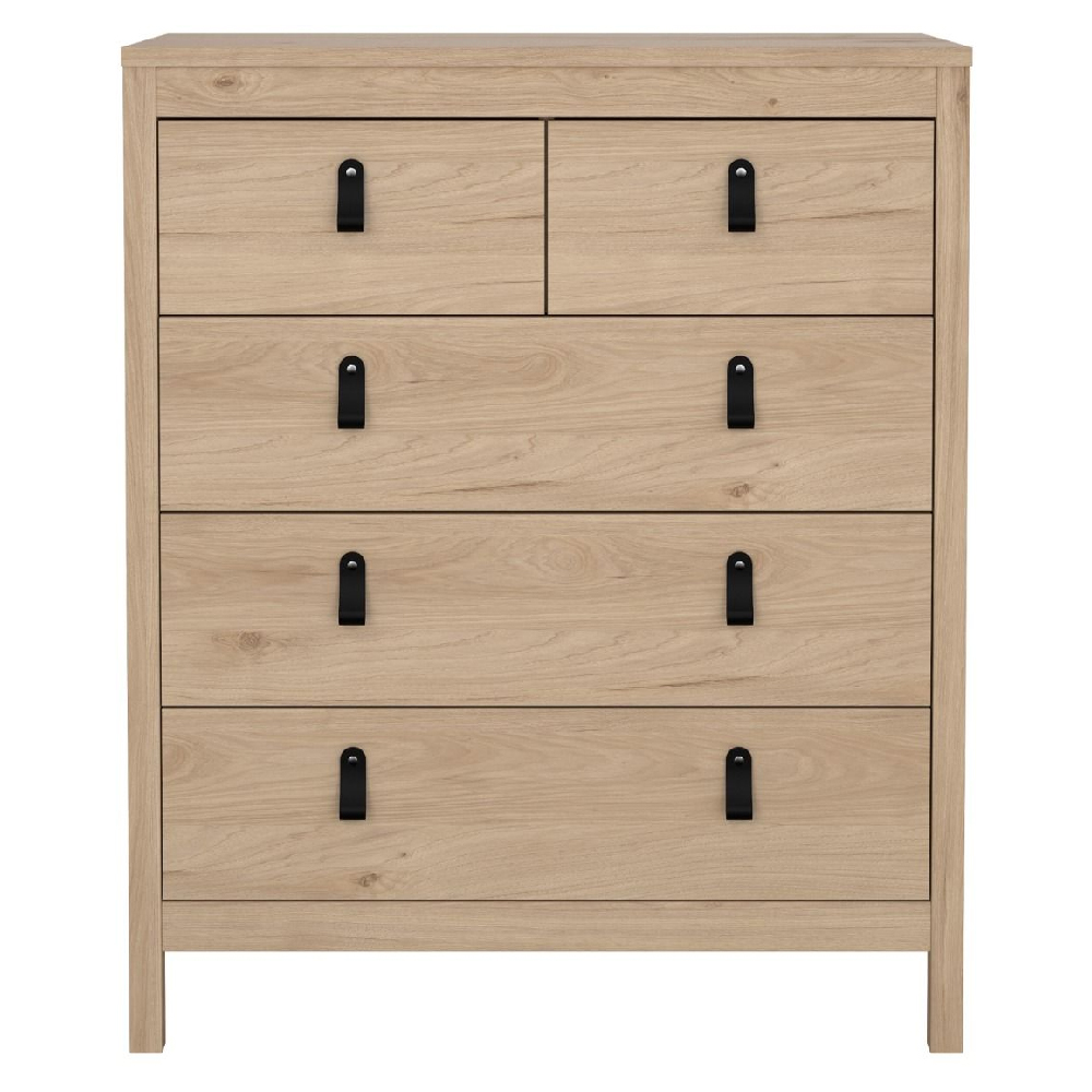 Bellevue Wooden Chest Of 5 Drawers In Oak