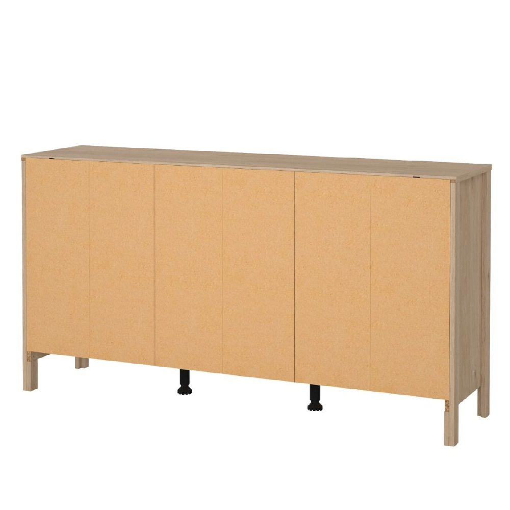 Bellevue Wooden Sideboard With 2 Doors 3 Drawers In Oak