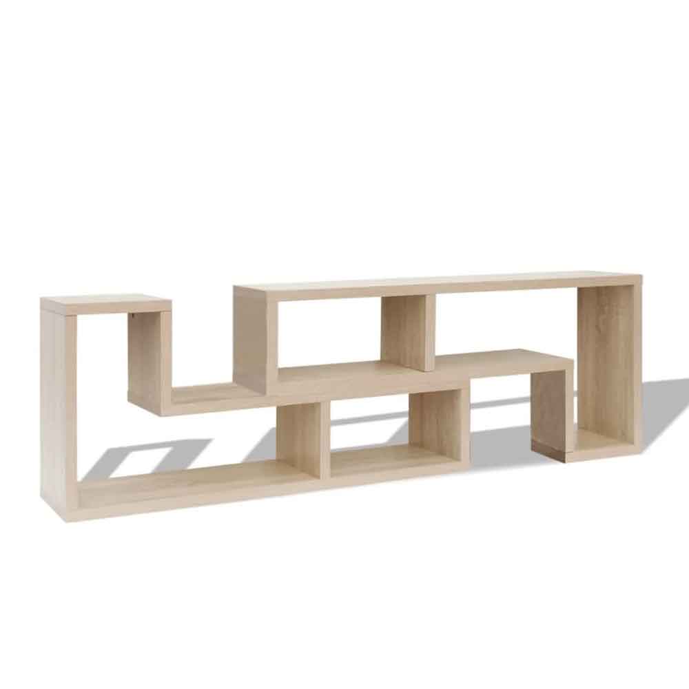 Bellflower Wooden Contemporary Design TV Stand In Oak