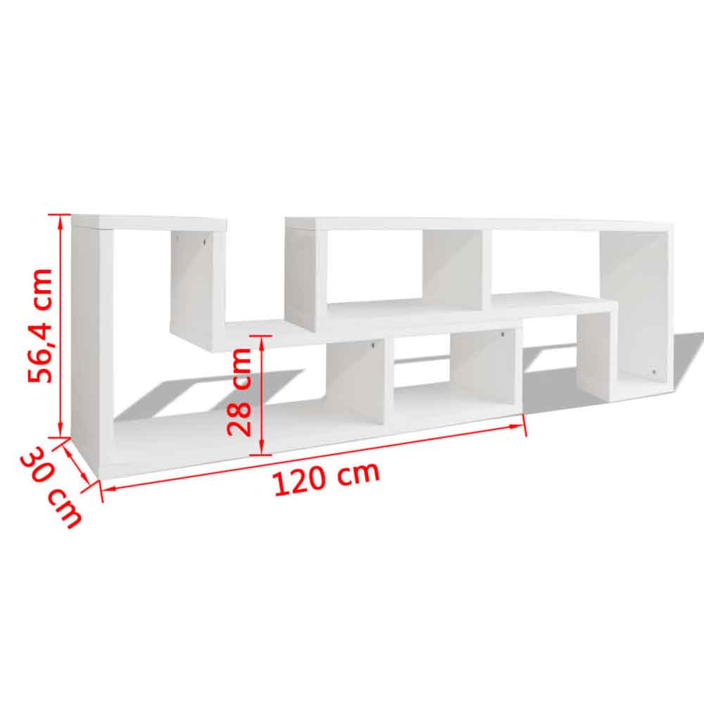 Bellflower Wooden Contemporary Design TV Stand In White