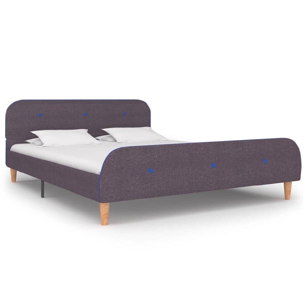 Read more about Bellvue fabric double bed in taupe