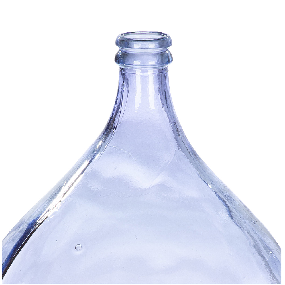 Belmora Glass Round Vase In Shiny Lilac