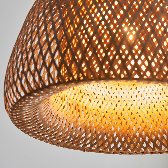 Beloit Elongated Sphere Shade Ceiling Pendant Light In Natural
