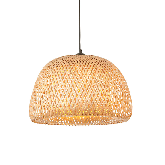 Beloit Elongated Sphere Shade Ceiling Pendant Light In Natural