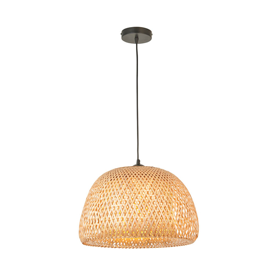 Beloit Elongated Sphere Shade Ceiling Pendant Light In Natural
