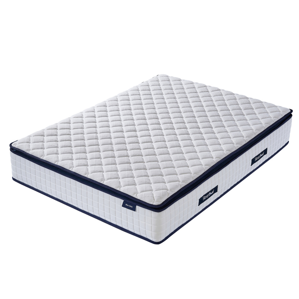 Beloit Fabric 1500 Pocket Double Mattress In White