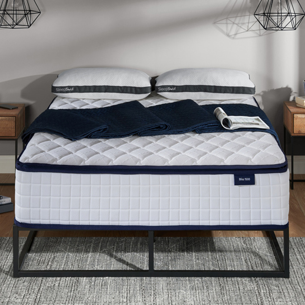 Beloit Fabric 1500 Pocket Single Mattress In White