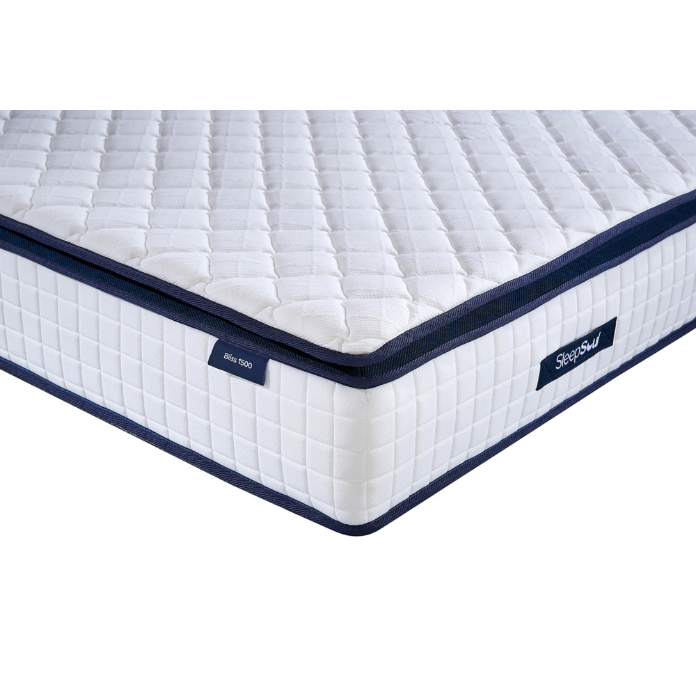 Beloit Fabric 1500 Pocket Single Mattress In White