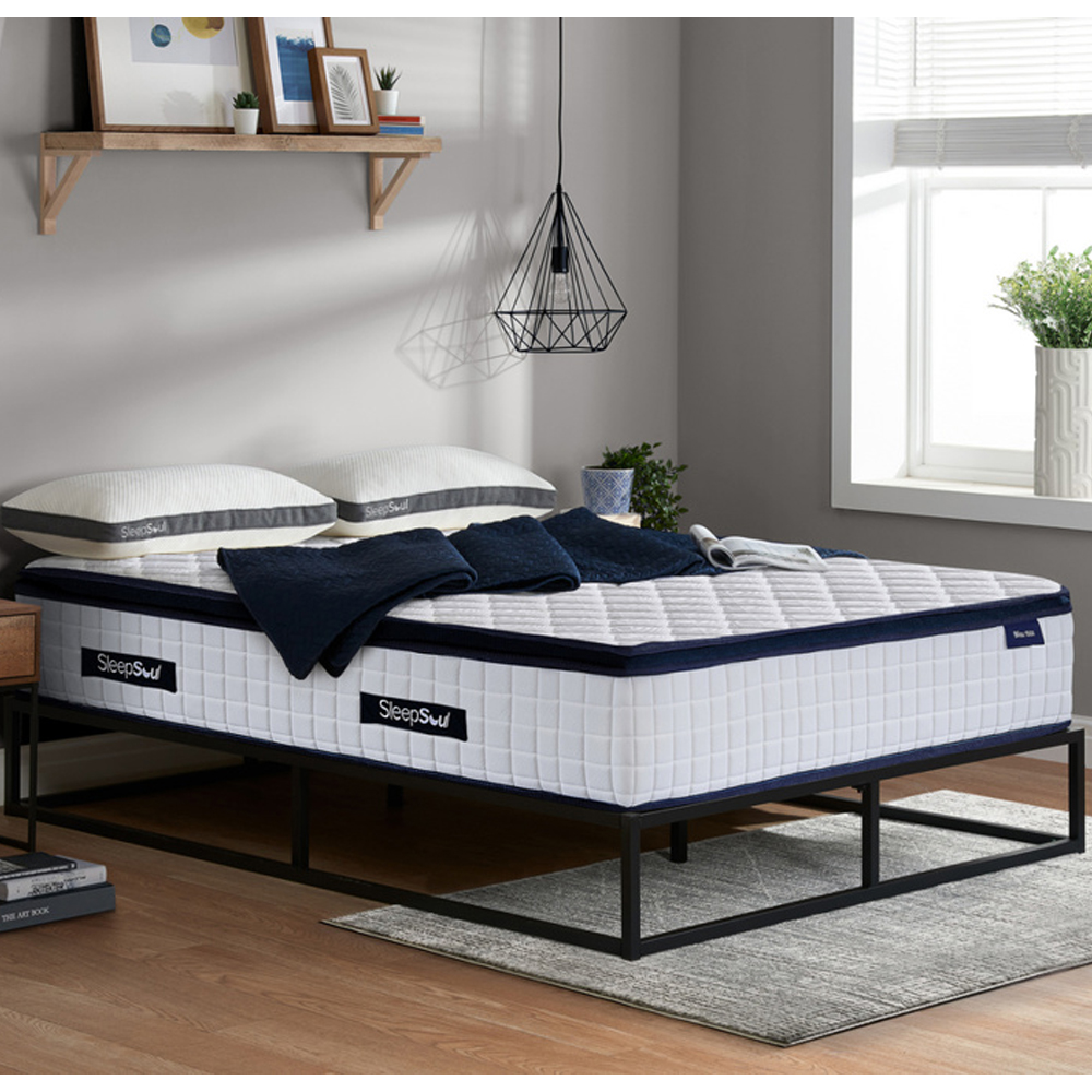 Beloit Fabric 1500 Pocket Super King Size Mattress In White