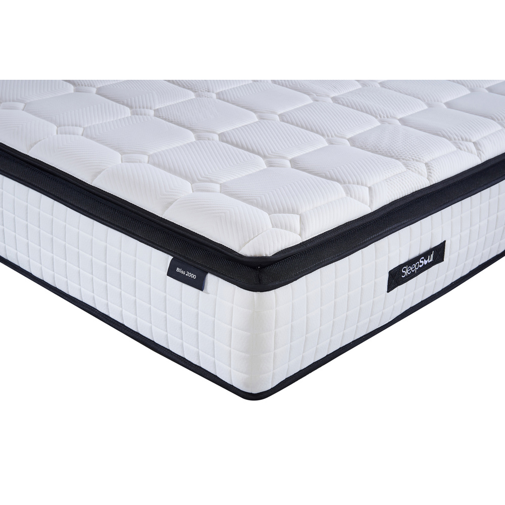 Beloit Fabric 2000 Pocket Double Mattress In White