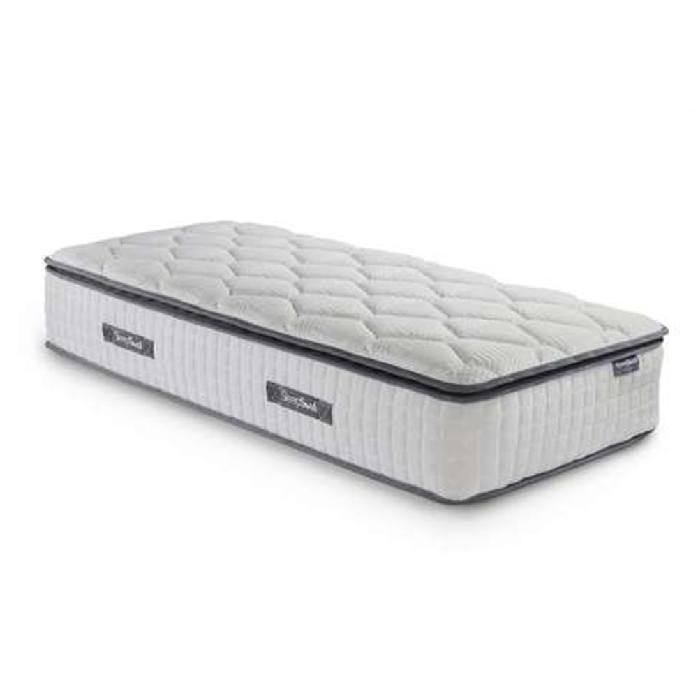 Beloit Fabric Single Mattress In White