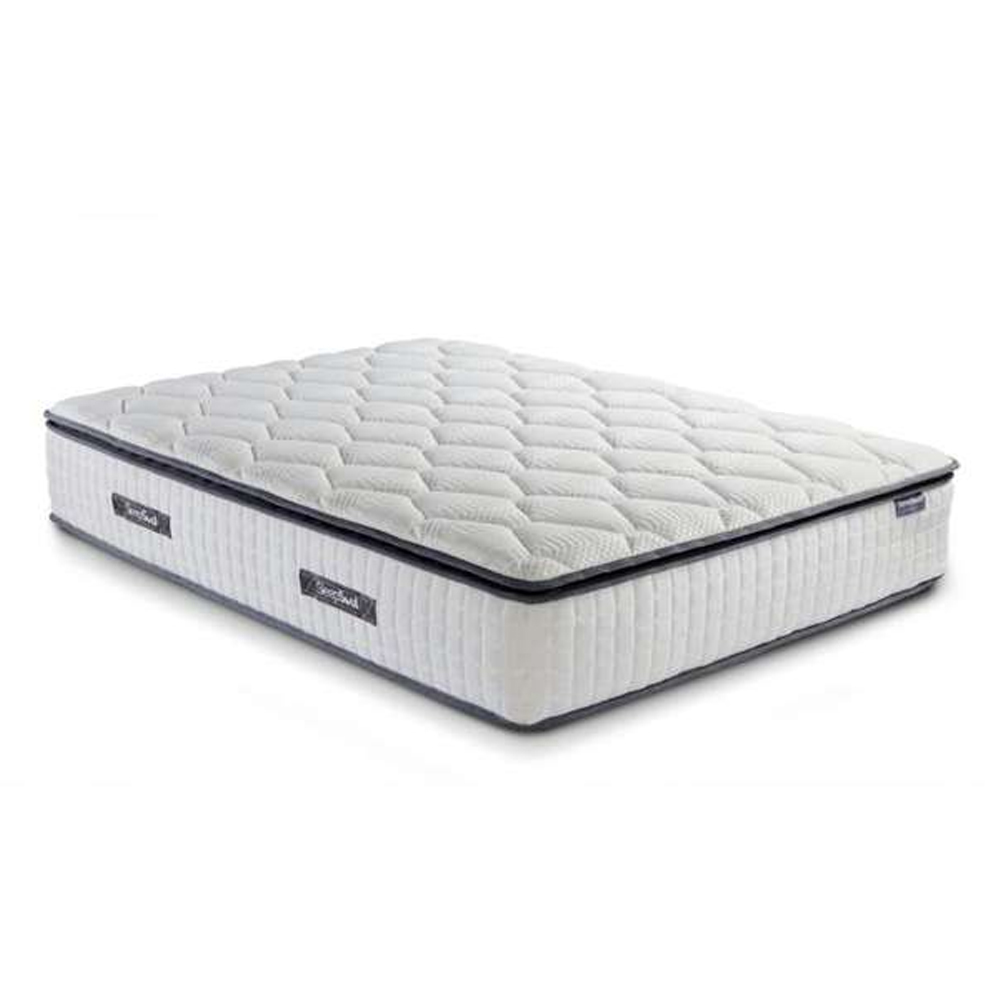 Beloit Fabric Small Double Mattress In White