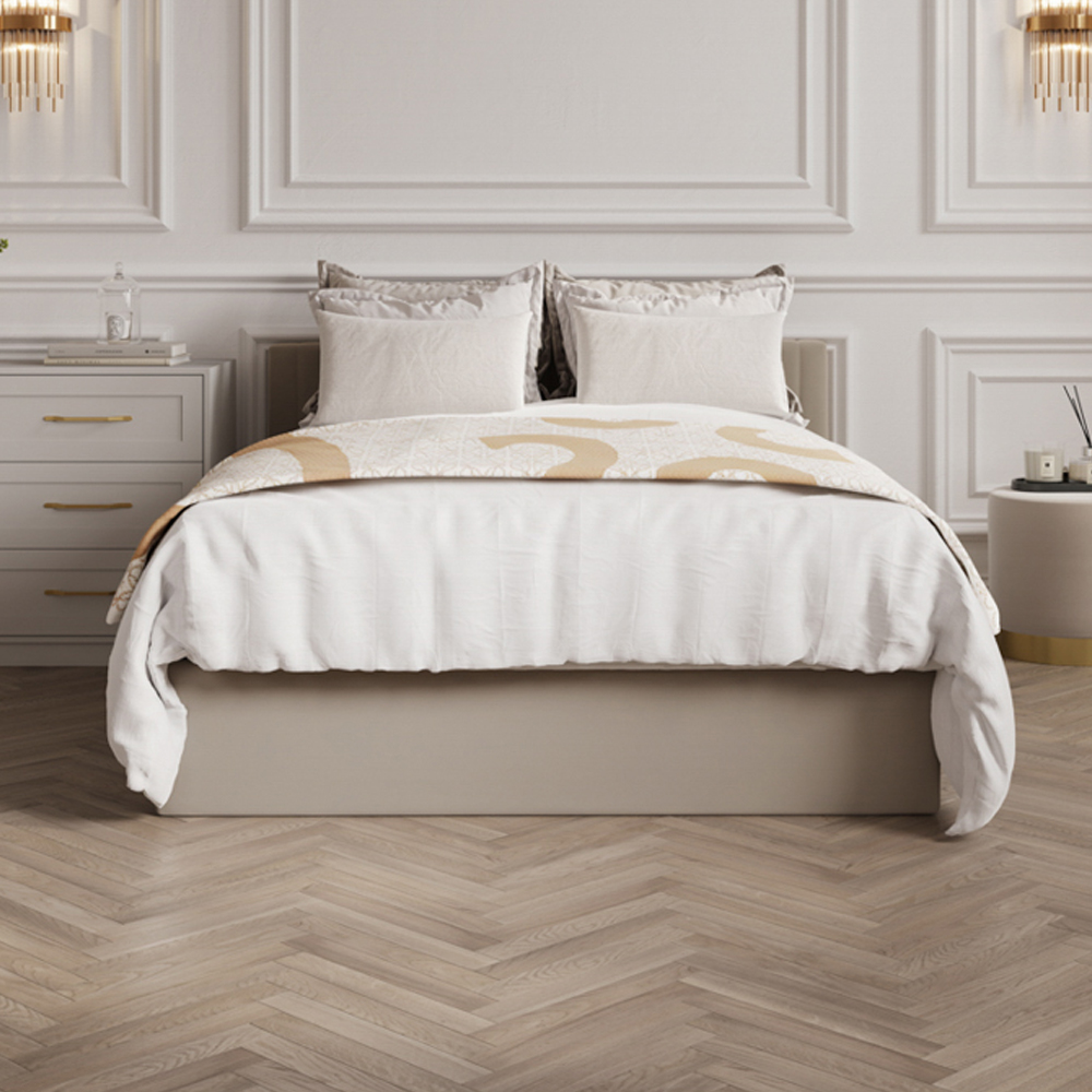 Read more about Belton ottoman velvet super king size bed in beige