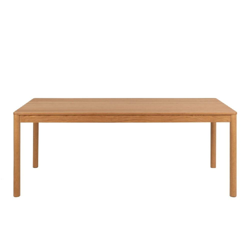 Belton Wooden Dining Table Rectangular In Oak