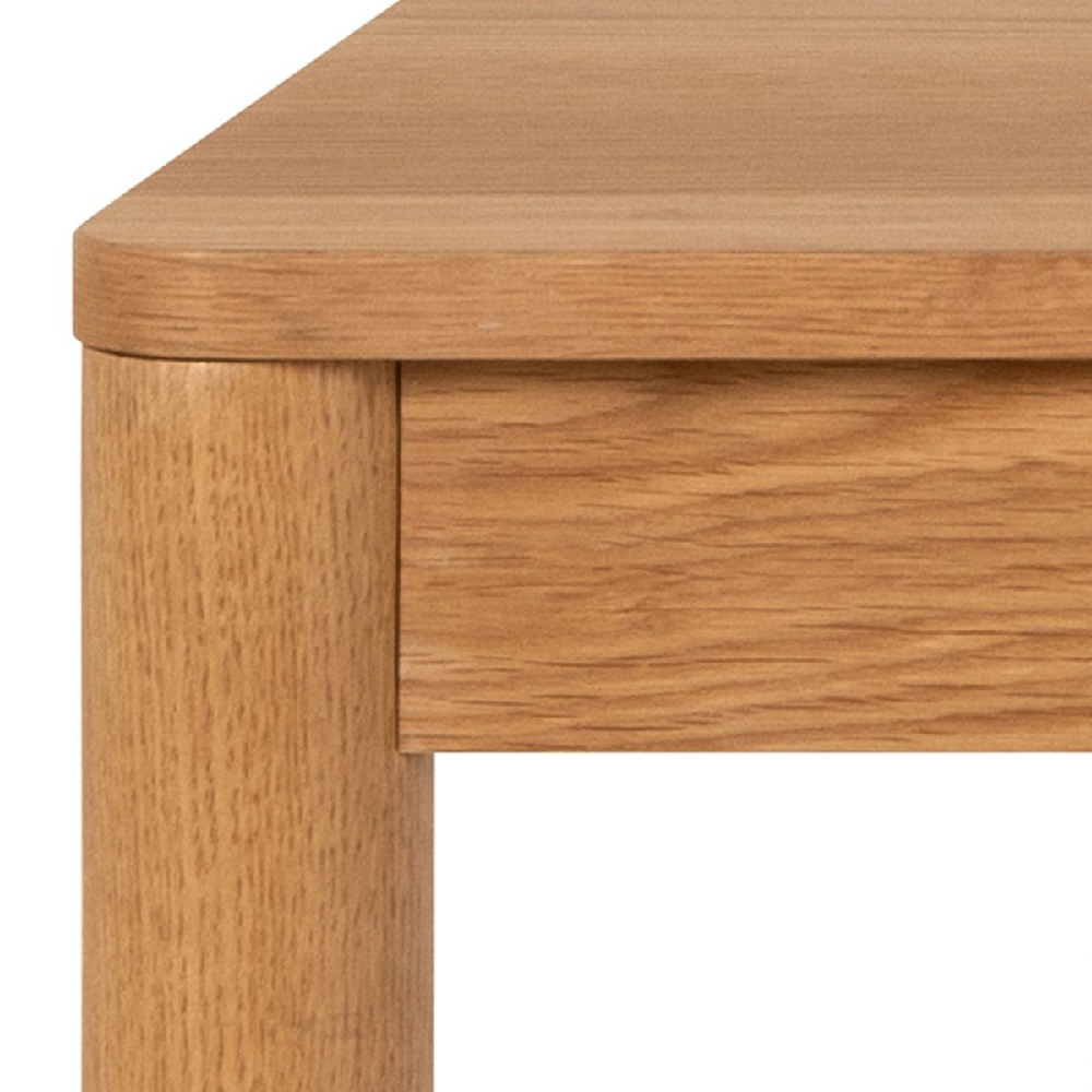 Belton Wooden Dining Table Rectangular In Oak