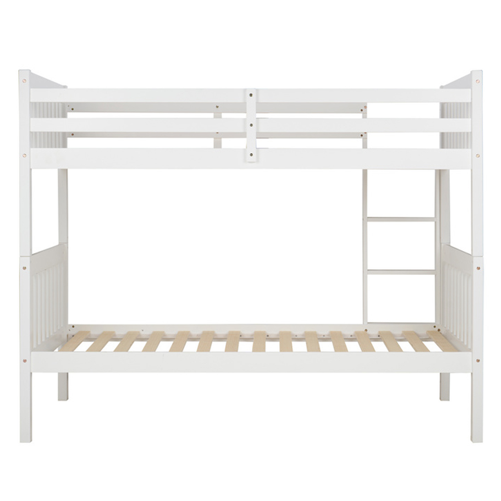 Bemidji Wooden Bunk Bed In White