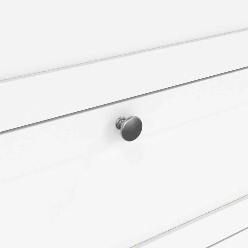 Bensalem Wooden Chest Of 3 Drawers In White