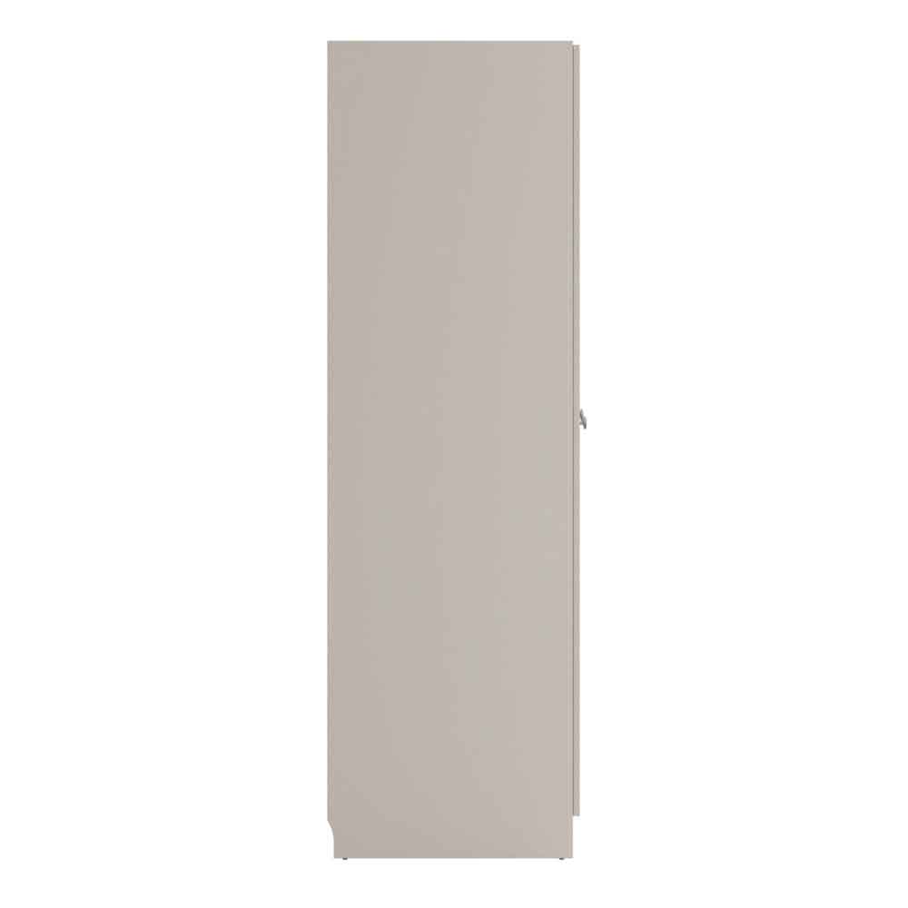 Bensalem Wooden Wardrobe with 3 Doors in Cashmere