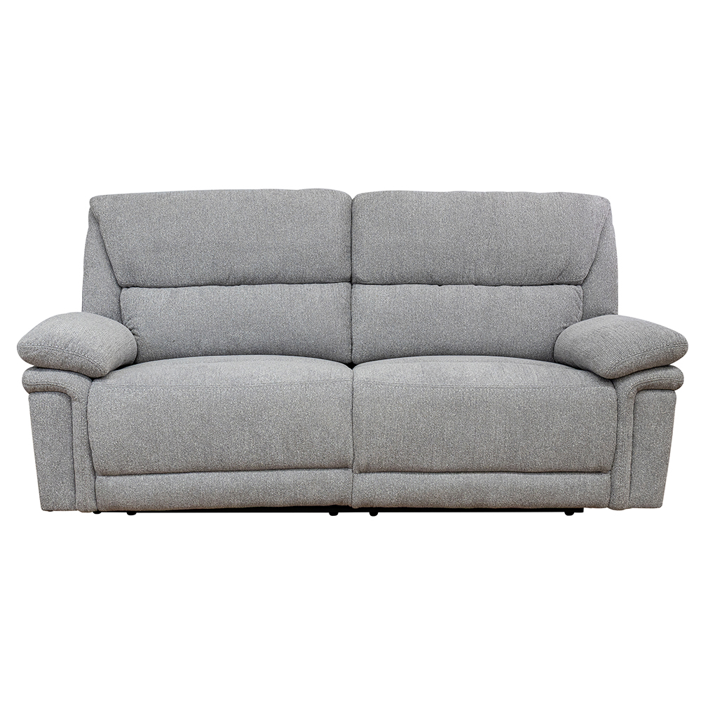 Bentley Fabric Manual Recliner Sofa Suite in Grey