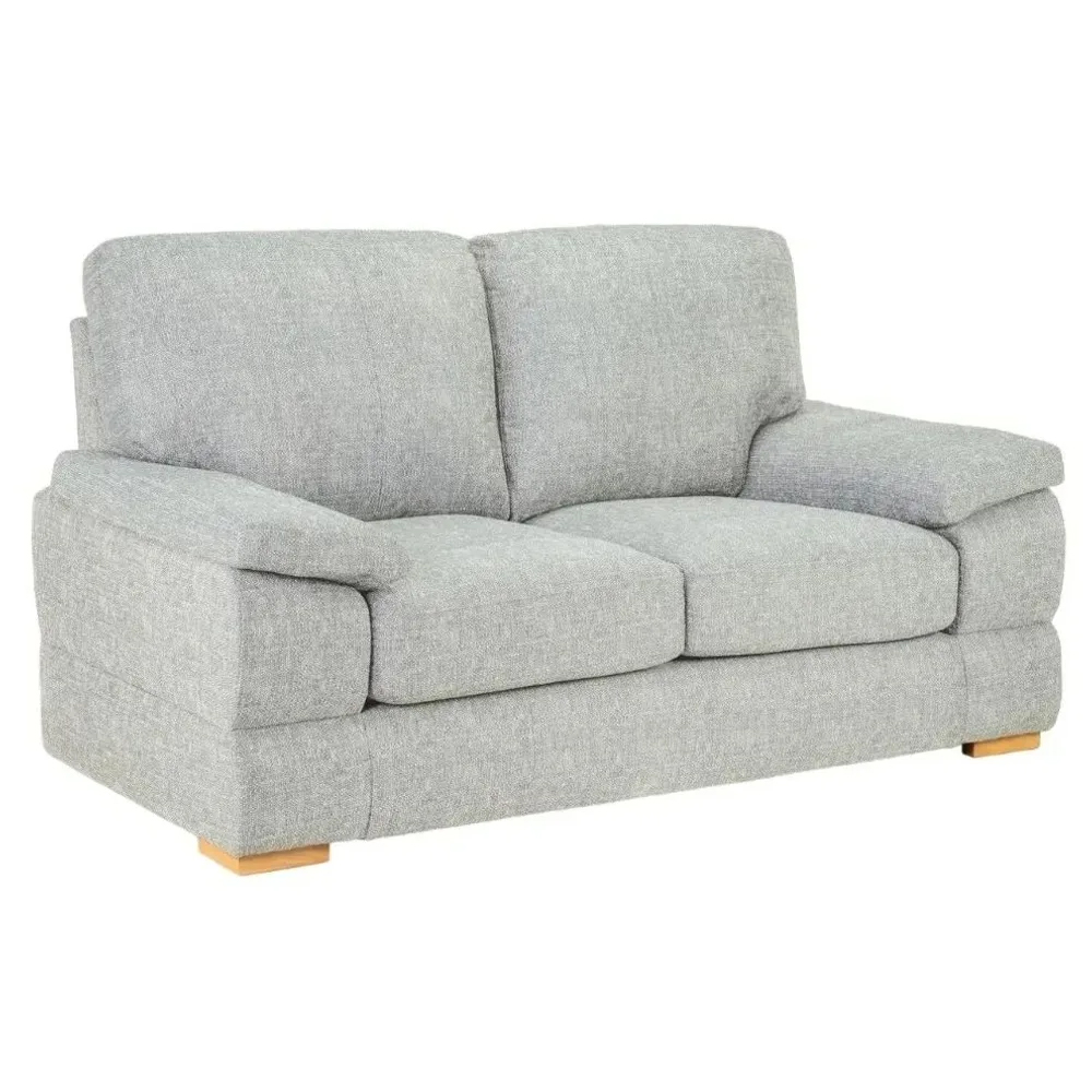 Read more about Benton fabric 2 seater sofa in silver