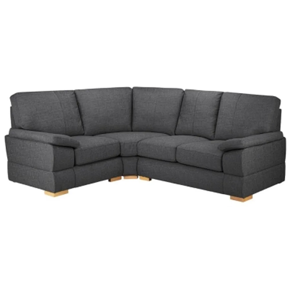 Read more about Benton fabric left hand corner sofa in slate