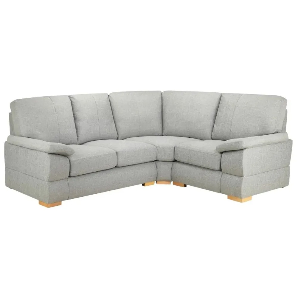Read more about Benton fabric right hand corner sofa in silver