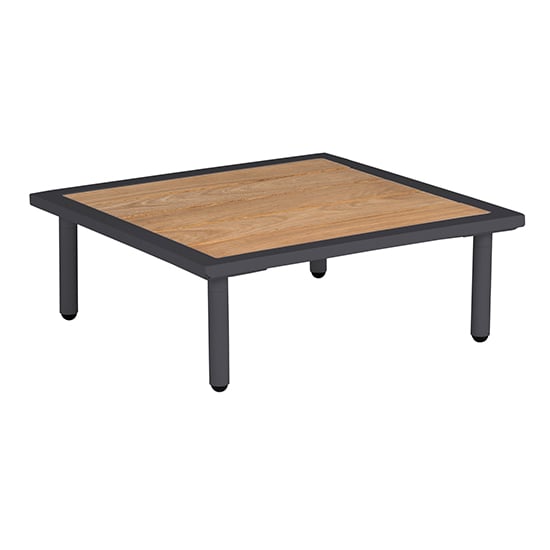 Read more about Beox outdoor flint roble wooden top side table in grey