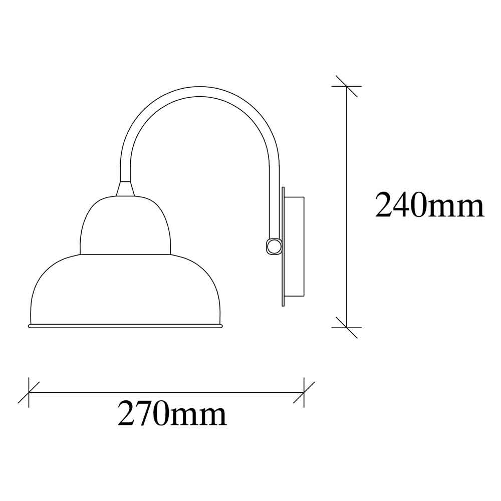 Berceste 3 Light Metal Cone-Shaped Ceiling Light in Black