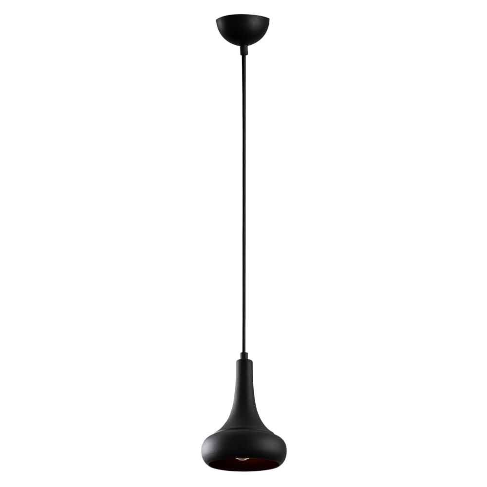 Berceste Large Metal Ceiling Pendant Light in Black