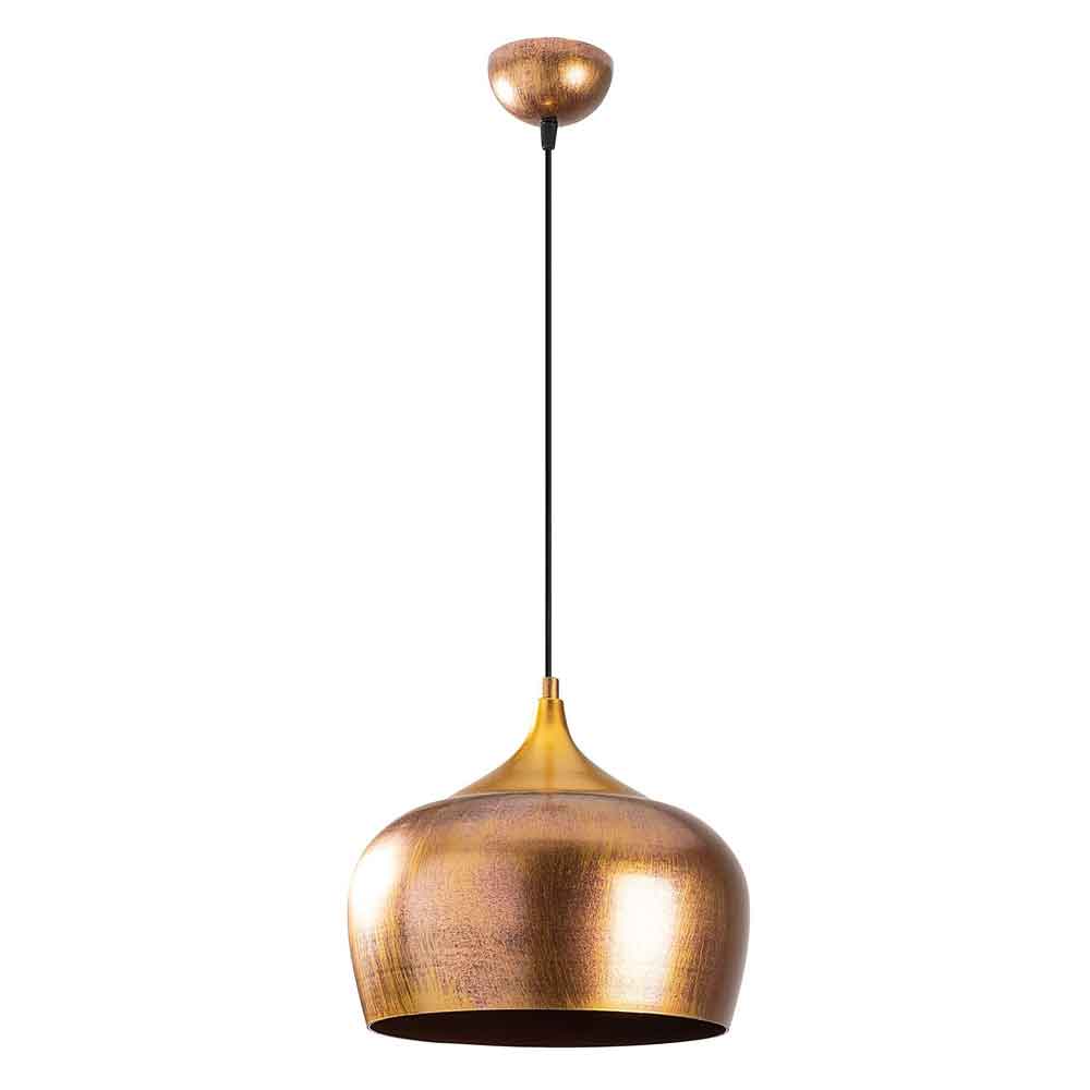 Berceste Metal Bell Ceiling Pendant Light in Gold