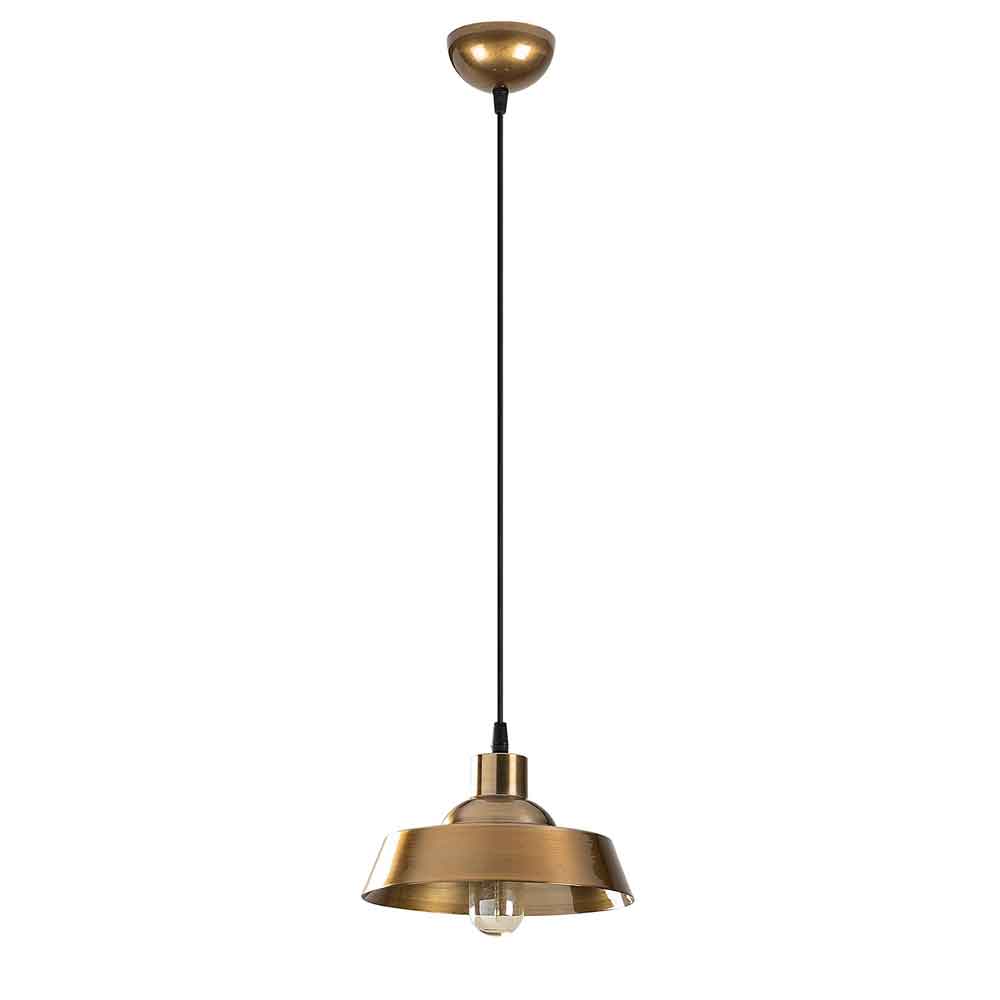 Berceste Metal Ceiling Pendant Light in Gold
