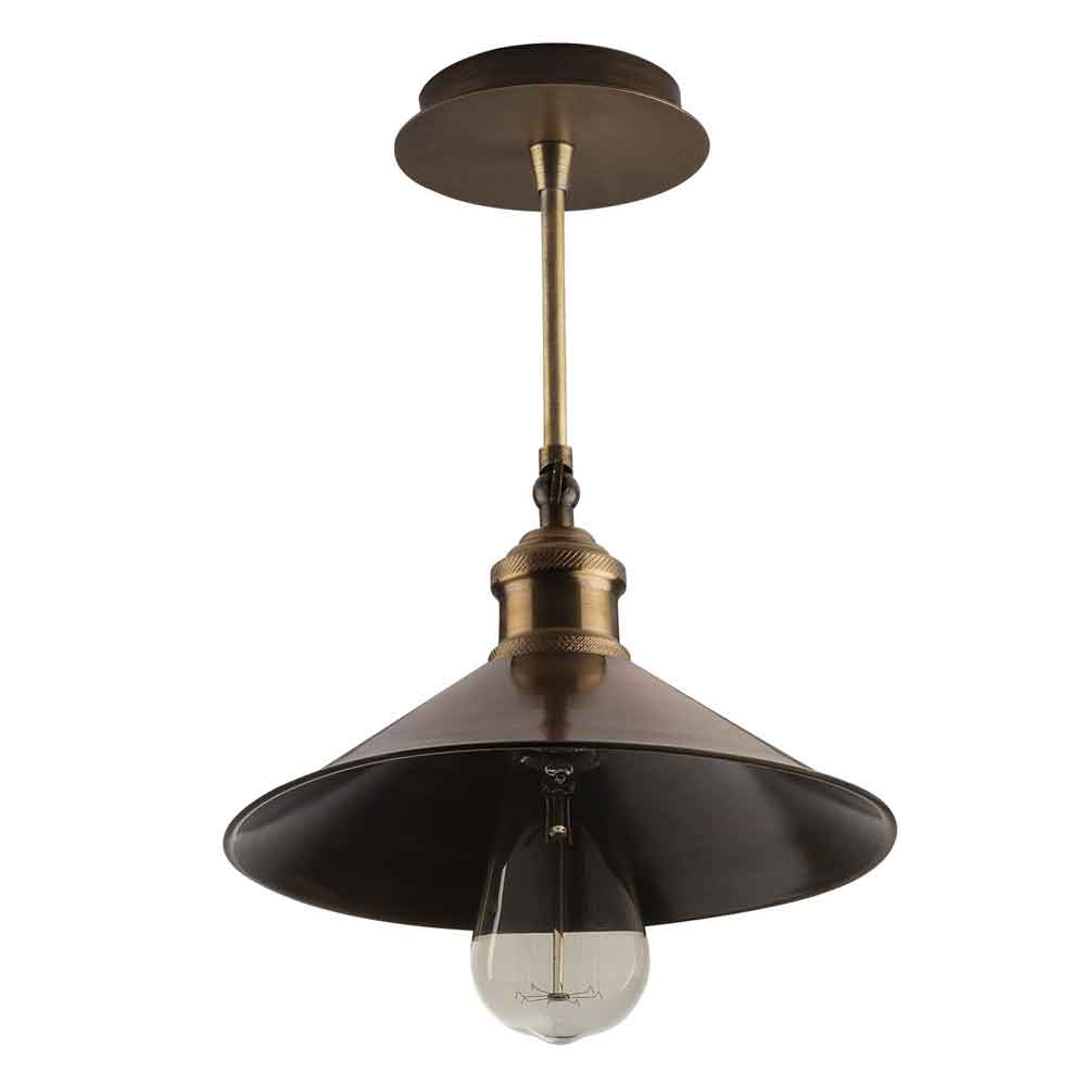 Berceste Metal Ceiling Pendant Light In Vintage