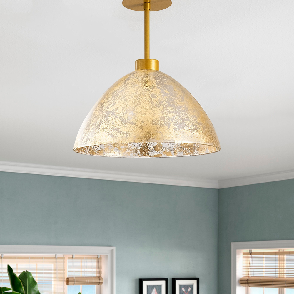 Bergama Metal Ceiling Light in Gold