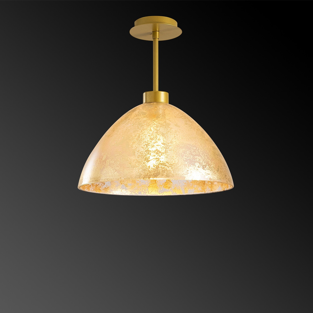 Bergama Metal Ceiling Light in Gold